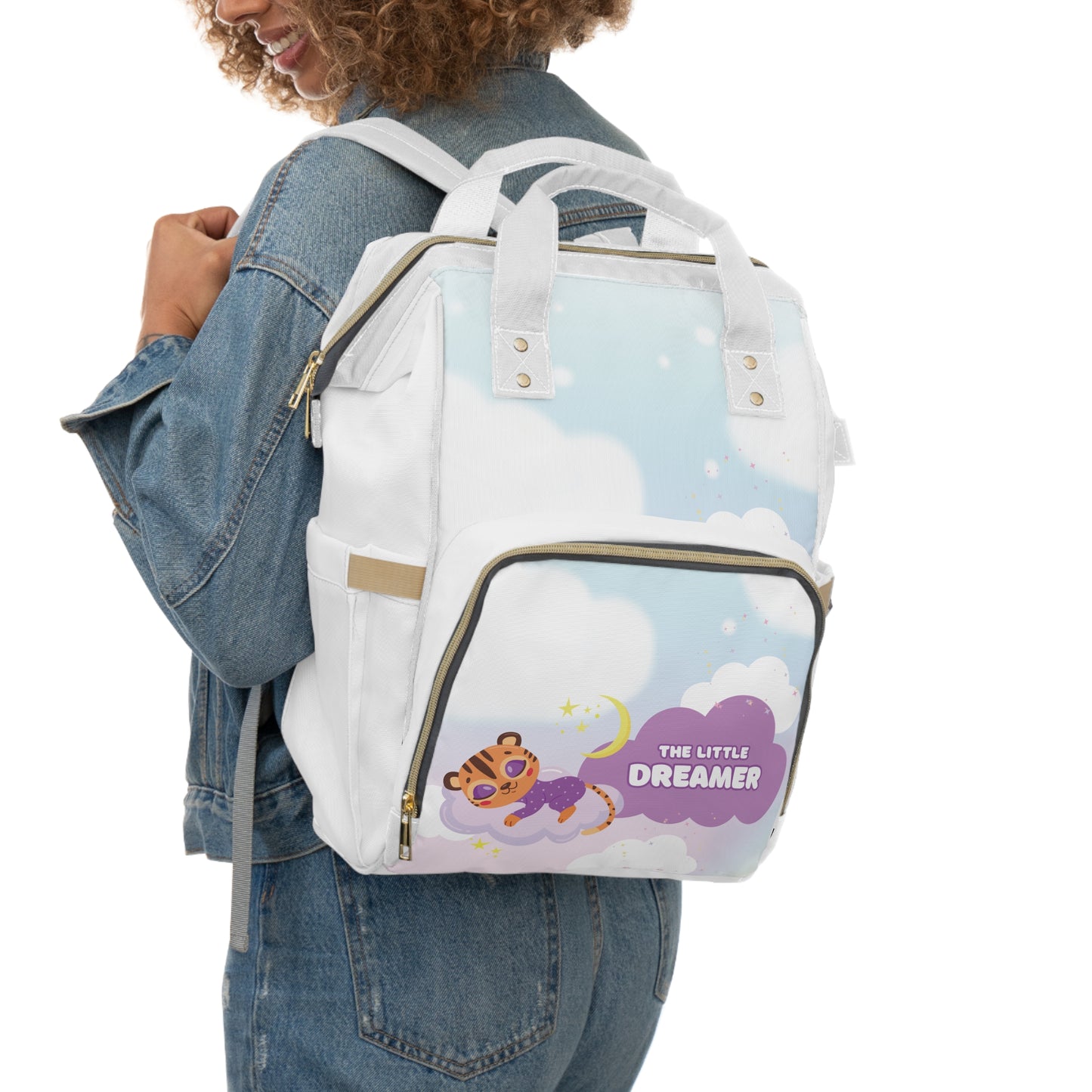 The Godly Lily Pads Dreamy Diaper Backpack for Parents, Baby Showers, Functional Baby Gear, Cute Baby Accessories, Stylish and Practical Bag