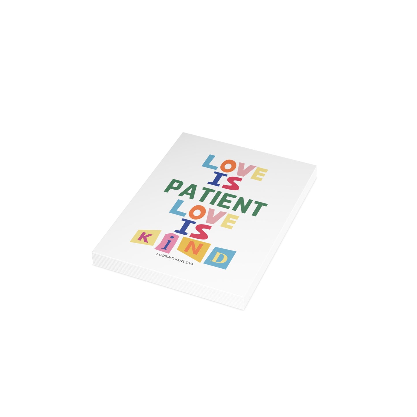 The Godly Lily Pads "Love is Patient" Colorful Inspirational Greeting Cards Set, Perfect for Weddings, Anniversaries, Encouragement, [...]