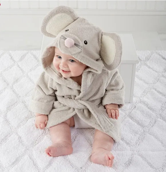 Hippo Baby Bathrobe